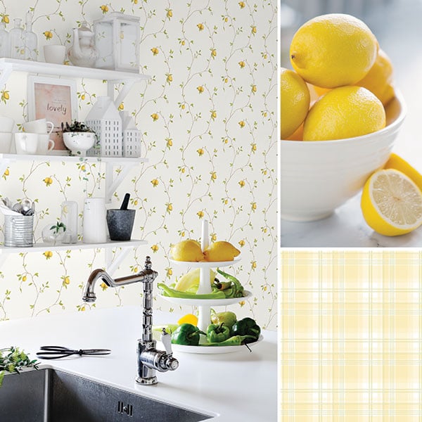 Galerie Wallpaper Product code: G12082R_G12268R - Kitchen Recipes Wallpaper Collection -   