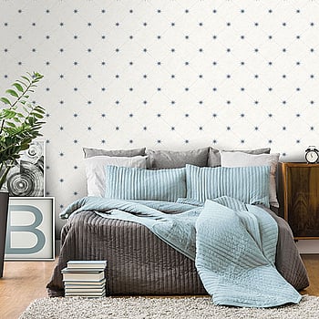 Galerie Wallcoverings Product Code 21004 - Skagen Wallpaper Collection - Cream Blue Colours -  