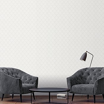 Galerie Wallcoverings Product Code 32720 - City Glam Wallpaper Collection - White Colours -  