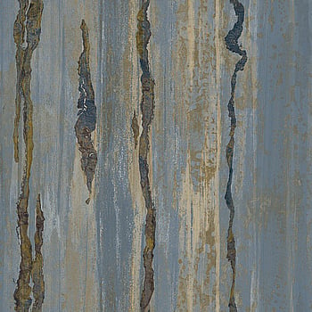 Galerie Wallcoverings Product Code 49364 - Stratum Wallpaper Collection - blue gold Colours -  