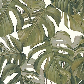 Galerie Wallcoverings Product Code ES31145 - Escape Wallpaper Collection - White, Brown, Green Colours -  