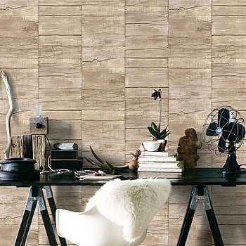 Galerie Wallcoverings Product Code G45340 - Grunge Wallpaper Collection - Beige Brown Colours -  
