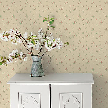 Galerie Wallcoverings Product Code G67917 - Miniatures 2 Wallpaper Collection - Cream Red Green Blue Colours -  