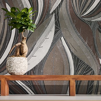 Galerie Wallcoverings Product Code HZ62065 - Horizon Wallpaper Collection - Beige Brown Metallic Colours -  
