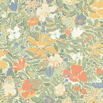 Galerie Wallcoverings Product Code S63018 - Sommarang 2 Wallpaper Collection - Green Colours -  