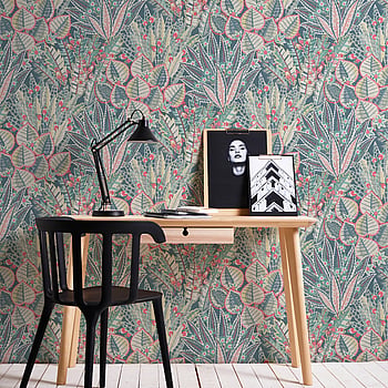 Galerie Wallcoverings Product Code WH30141 - Welcome Home Wallpaper Collection - Blue Colours -  