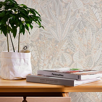 Galerie Wallcoverings Product Code WH30143 - Welcome Home Wallpaper Collection - Silver Grey Colours -  